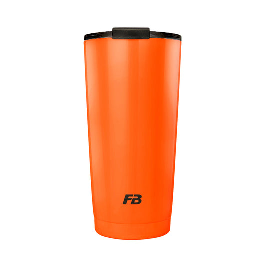 Vaso Térmico 20 oz / 591 ml - Naranja Neón - Acero Inoxidable