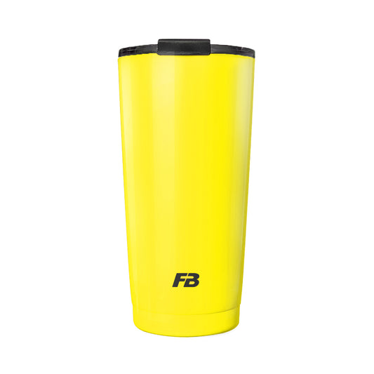 Vaso Térmico 20 oz / 591 ml - Amarillo Neón - Acero Inoxidable