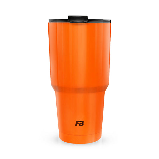 Vaso Térmico 27 oz / 800 ml - Naranja Neon- Acero Inoxidable